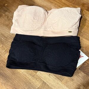 Strapless wireless bras